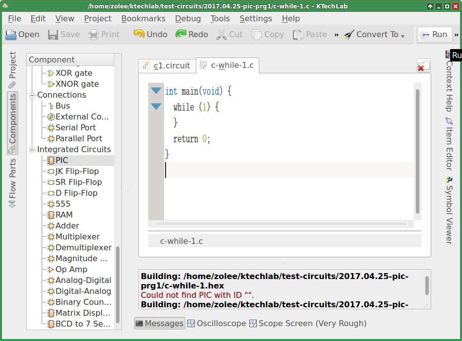 Code debugging on microcontroller needs work